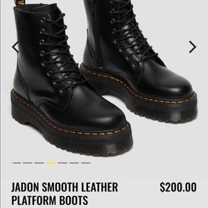 New with tags. Dr. Martens jadon boots